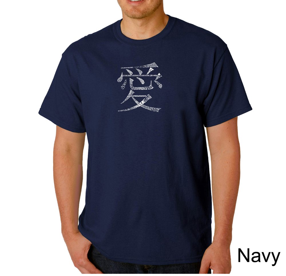 Men's Word Art T-shirt - The Word Love in 44 Languages